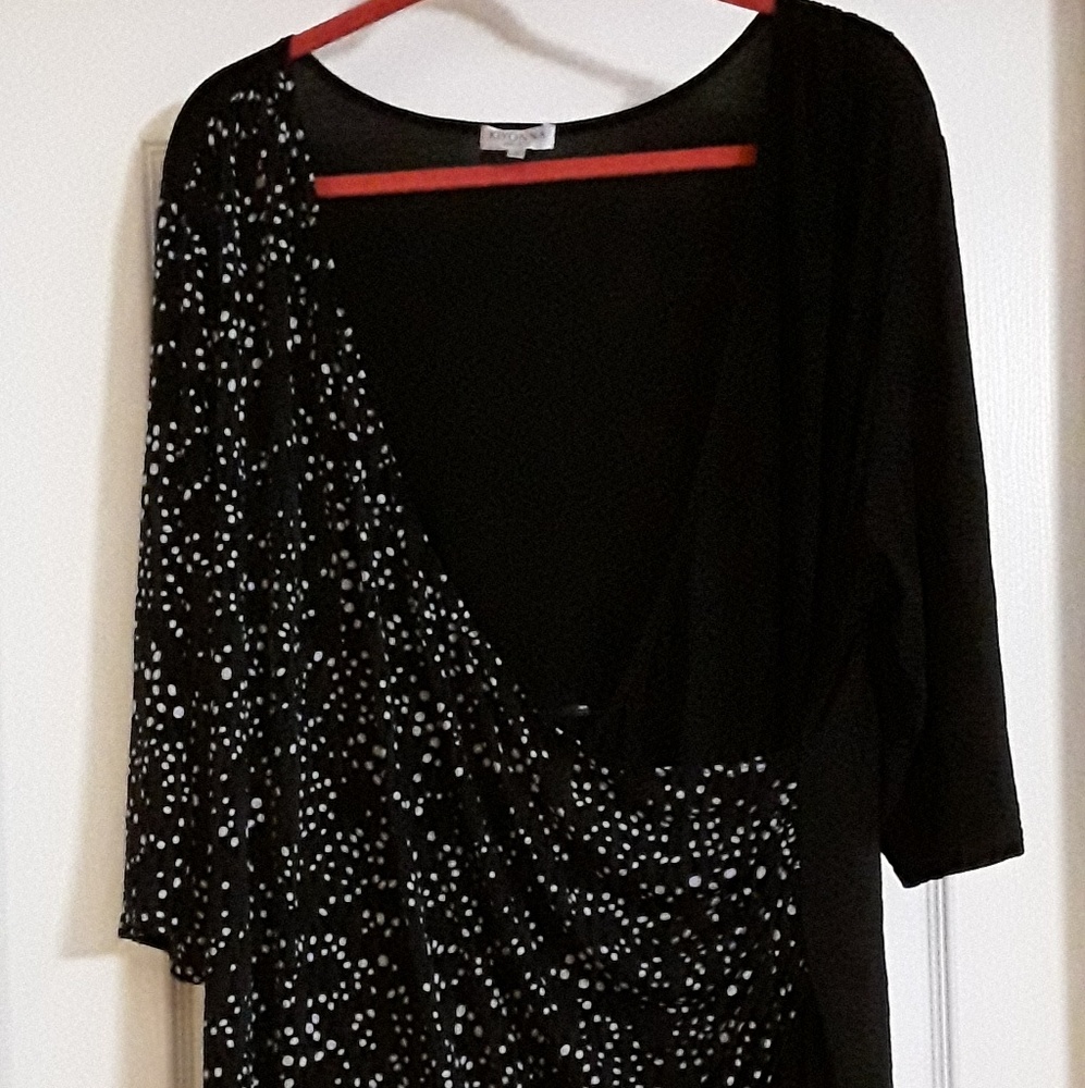 Faux wrap top